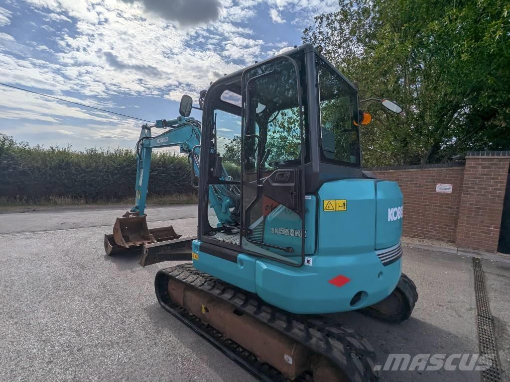 Kobelco SK 55 SRX Mini ekskavatörler, 7 tona dek
