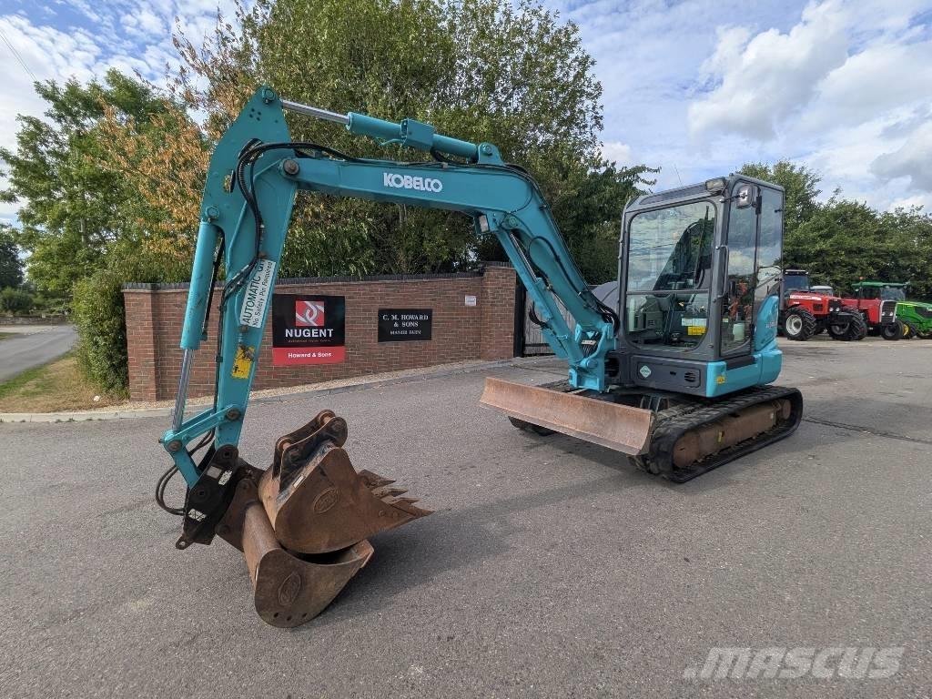Kobelco SK 55 SRX Mini ekskavatörler, 7 tona dek
