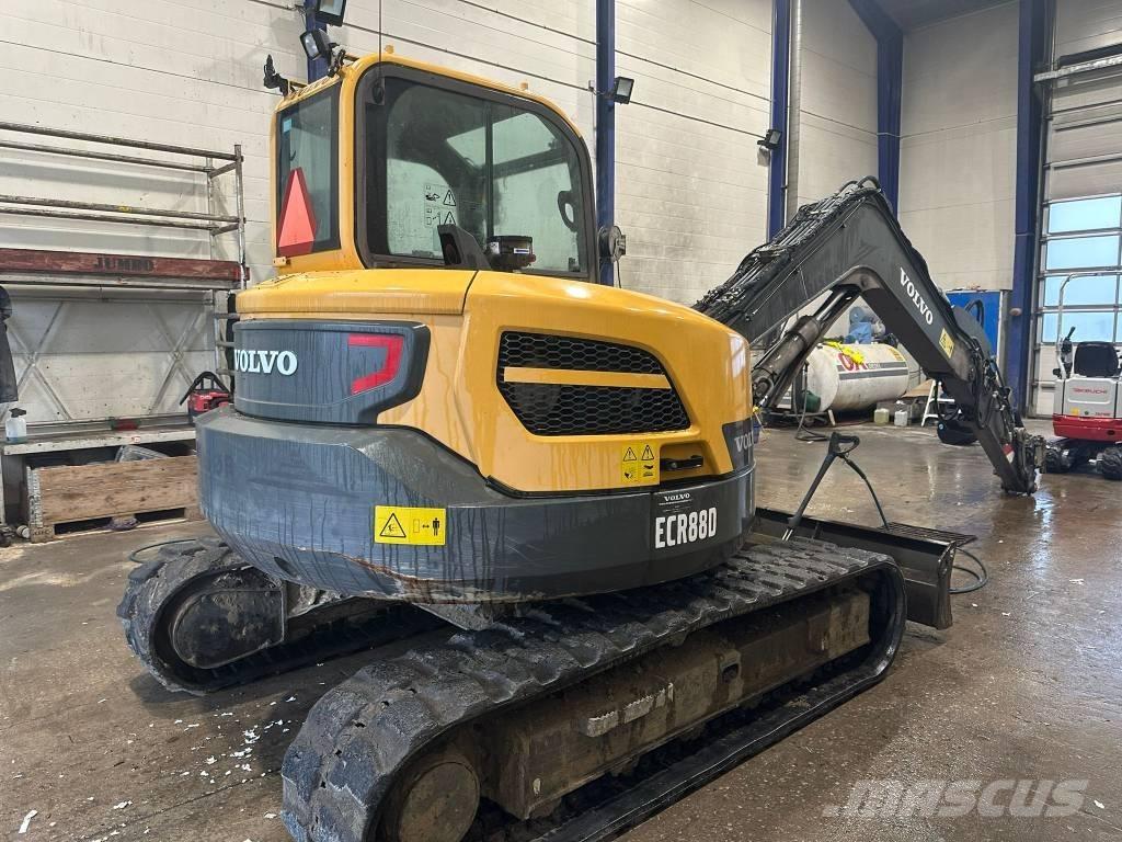 Volvo ECR 88 D Mini ekskavatörler, 7 tona dek
