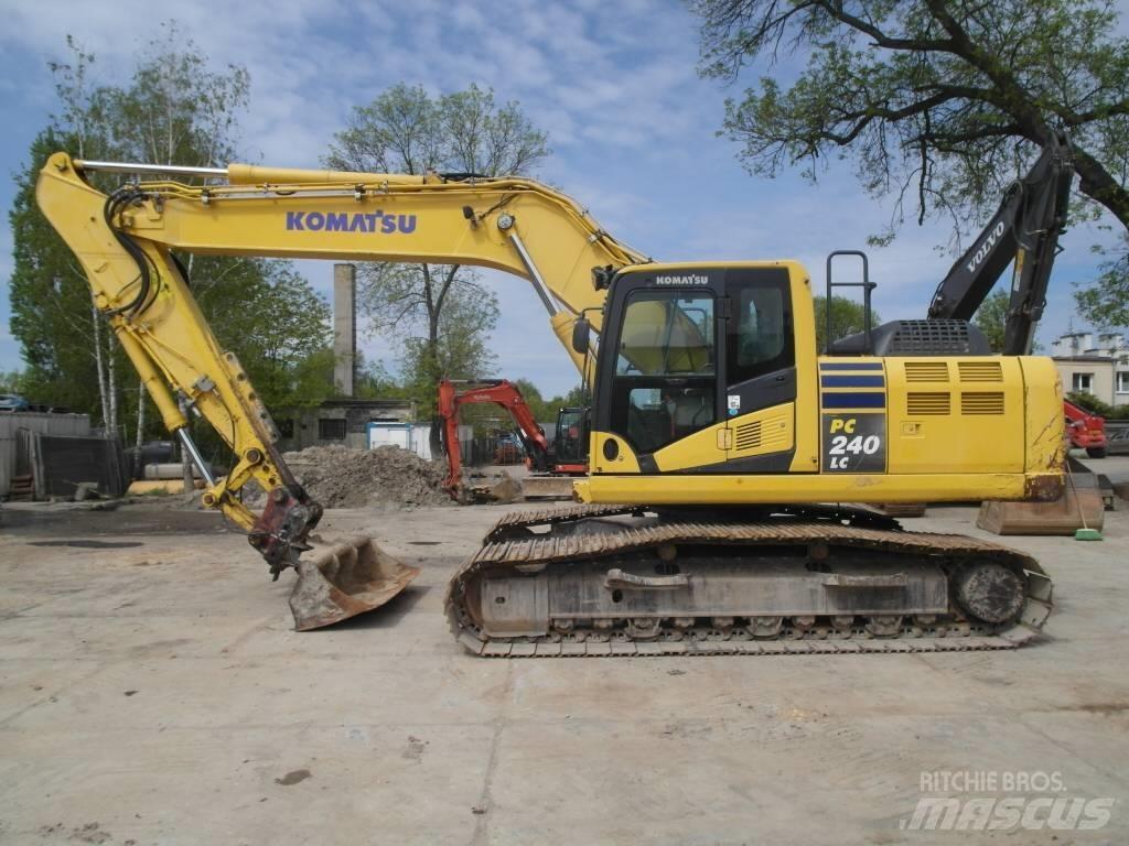 Komatsu PC 240 LC-10 Paletli ekskavatörler