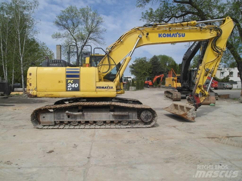 Komatsu PC 240 LC-10 Paletli ekskavatörler