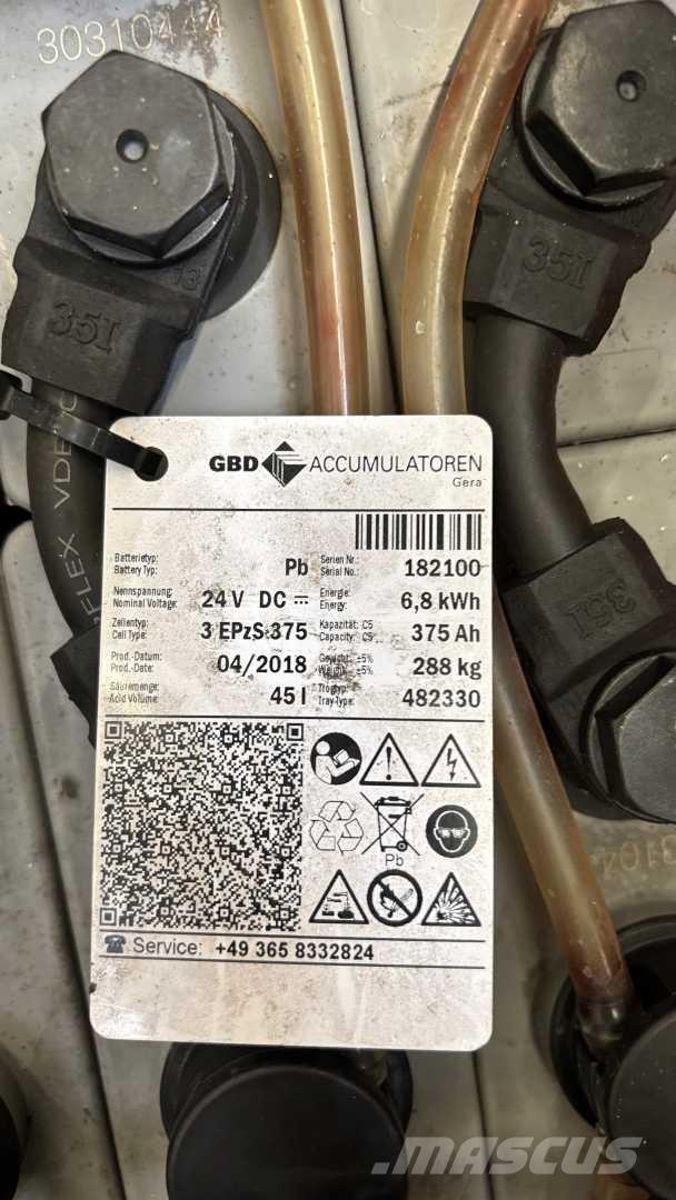 Linde L16 Yaya kumandali istif makinasi