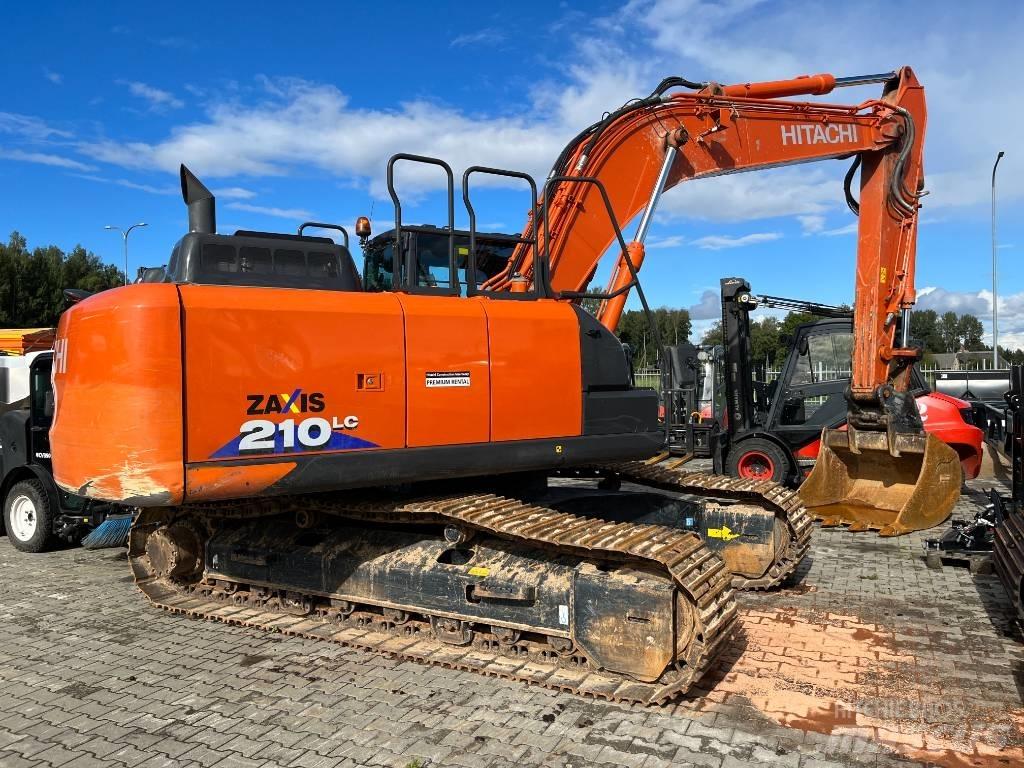 Hitachi ZX 210 LC-6 Paletli ekskavatörler