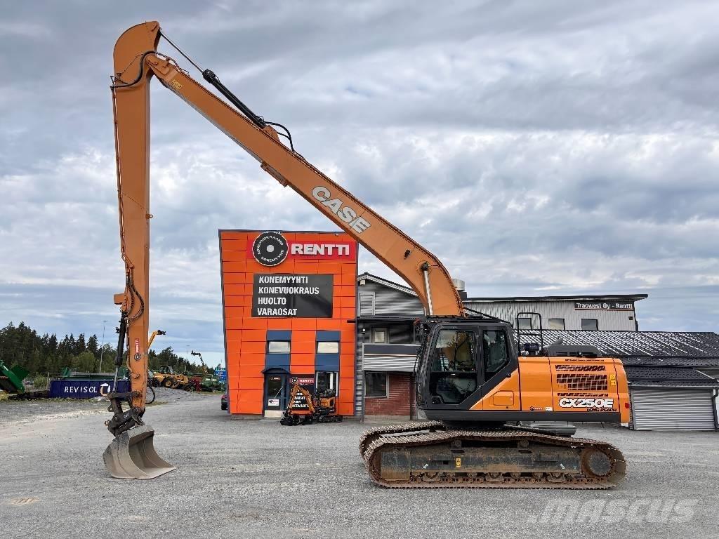 CASE CX 250 E LR Uzun bomlu ekskavatörler