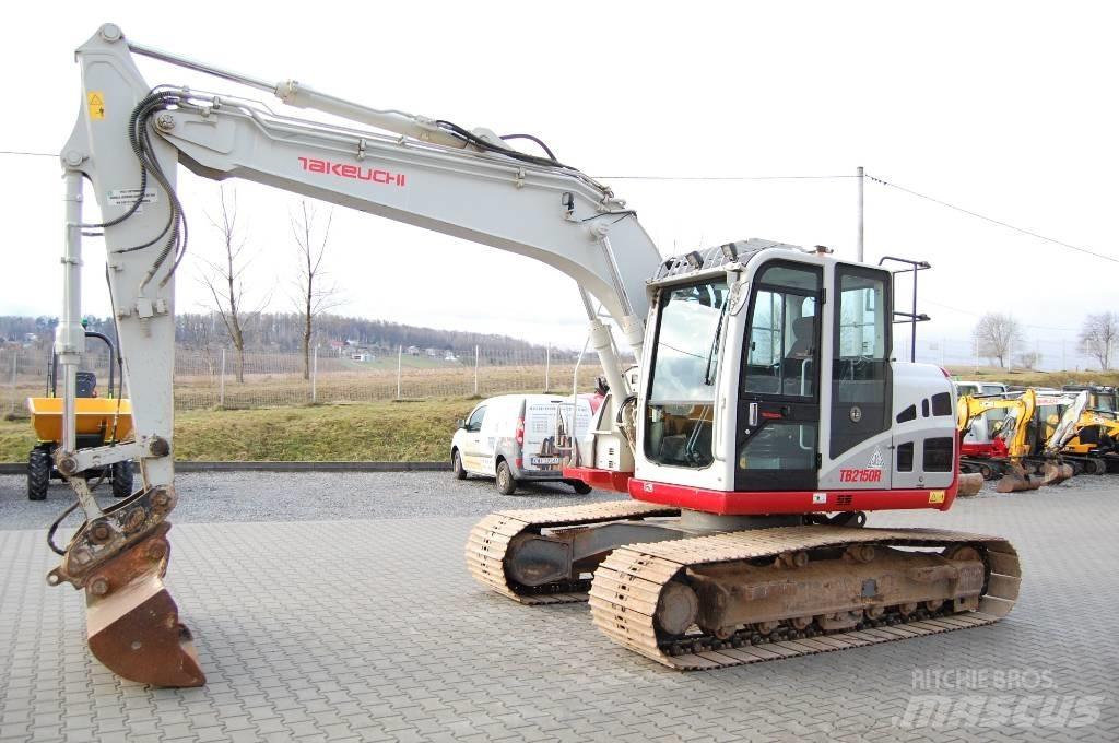 Takeuchi TB2150R Paletli ekskavatörler