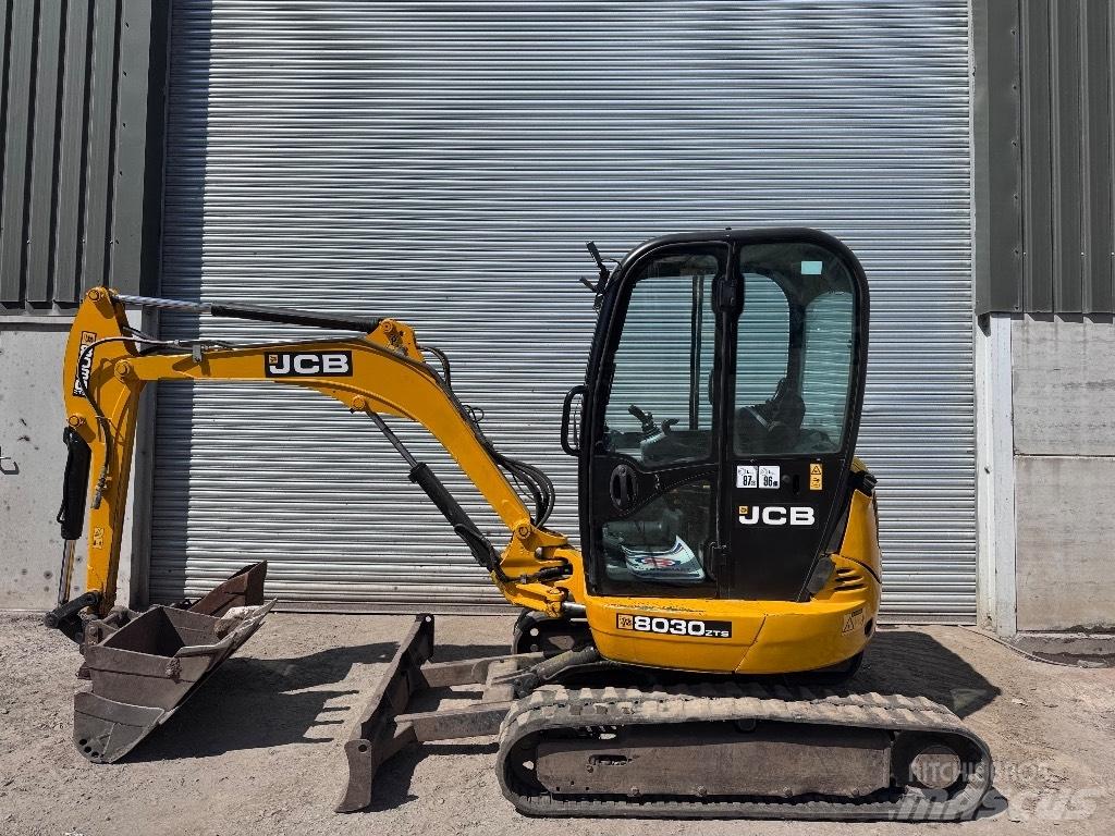 JCB 8030 ZTS Mini ekskavatörler, 7 tona dek
