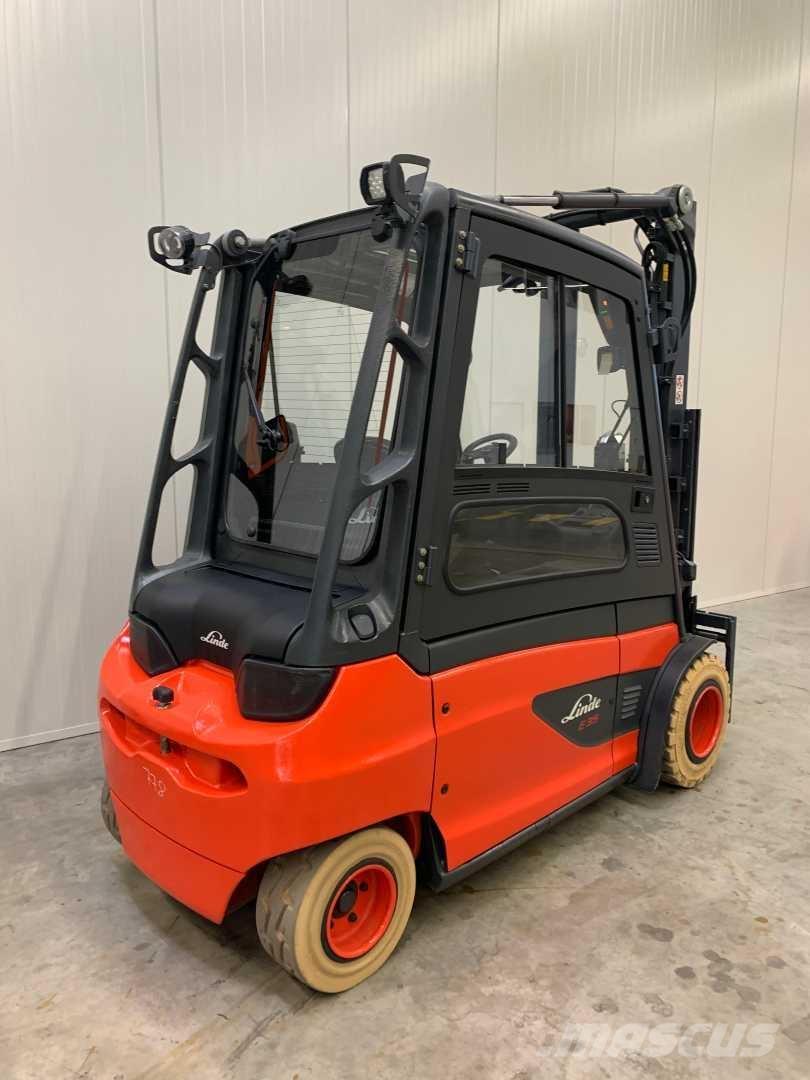 Linde E35L Elektrikli forkliftler