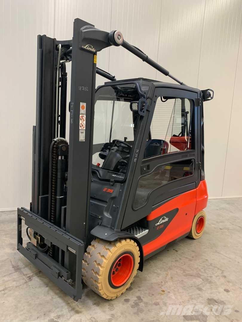 Linde E35L Elektrikli forkliftler