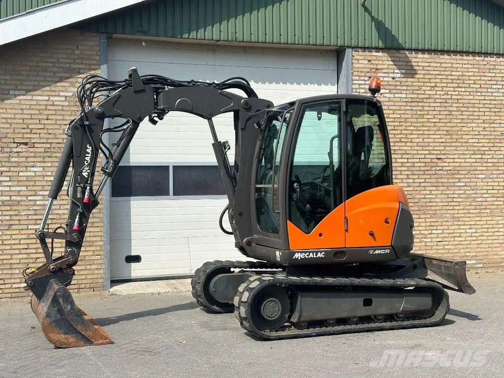 Mecalac 6MCR Mini ekskavatörler, 7 tona dek