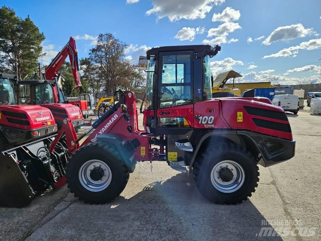 Yanmar V 100 Kazici yükleyiciler