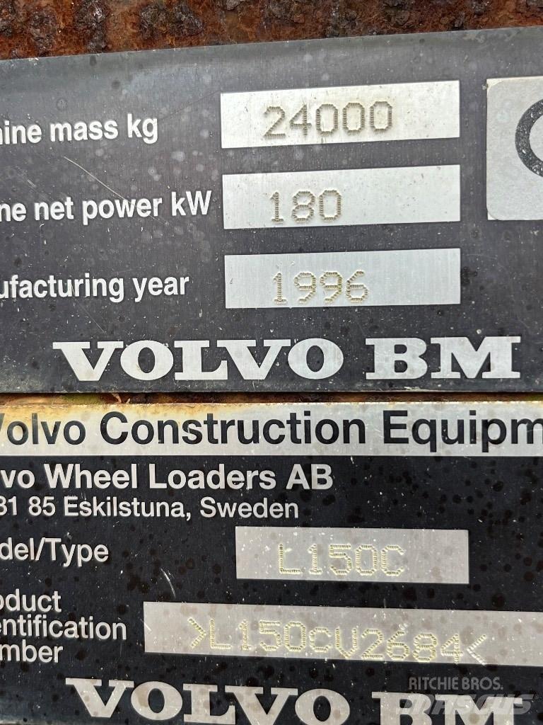 Volvo L 150 C Tekerlekli yükleyiciler