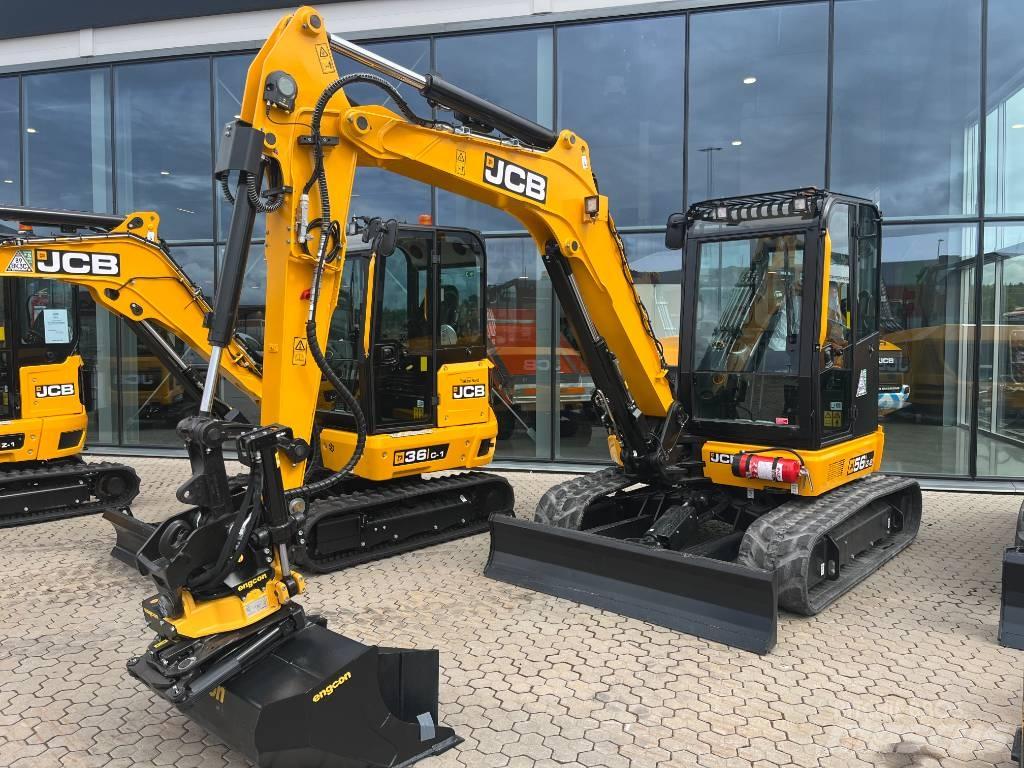 JCB 56Z-2 0,99% ränta Mini ekskavatörler, 7 tona dek