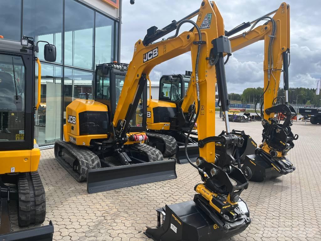 JCB 56Z-2 0,99% ränta Mini ekskavatörler, 7 tona dek