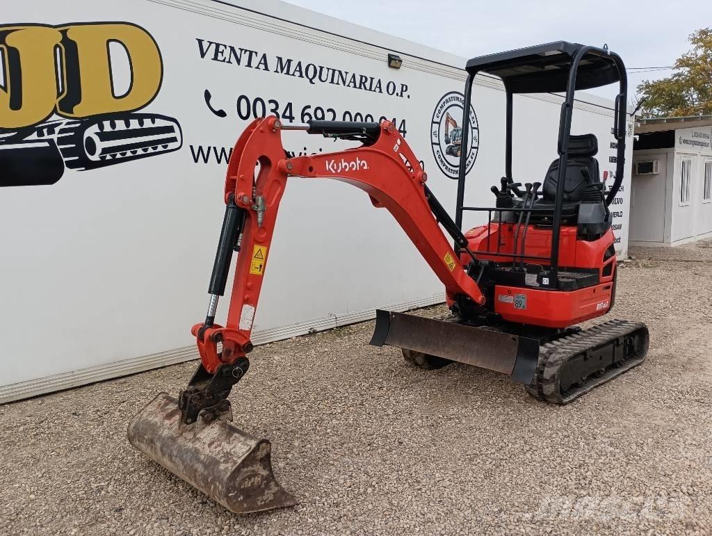 Kubota U 17-3 Mini ekskavatörler, 7 tona dek