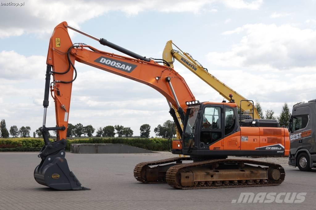 Doosan DX255LC-7 Paletli ekskavatörler