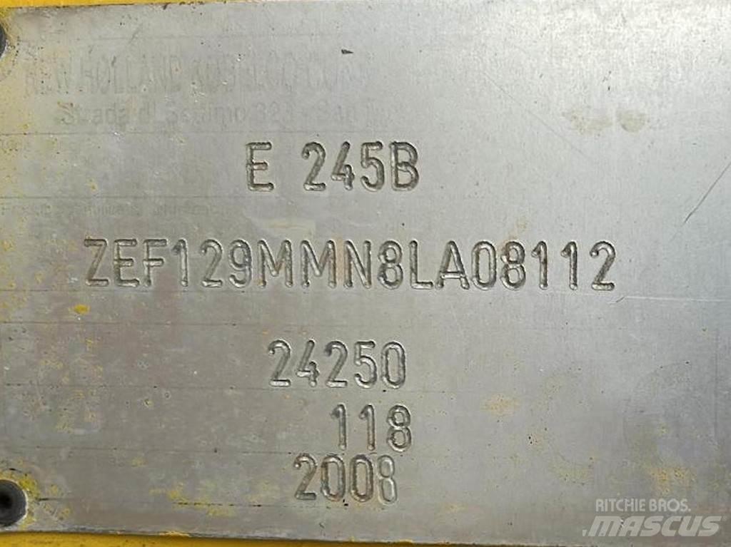 New Holland E245B Özel ekskavatörler