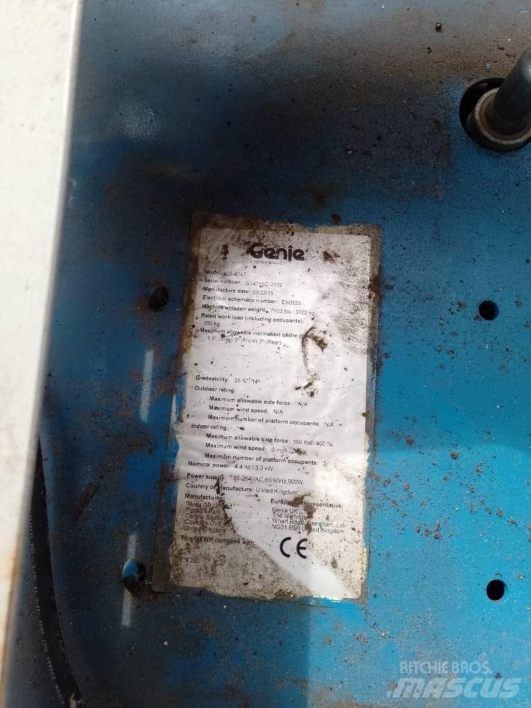 Genie GS 4047 Makasli platformlar