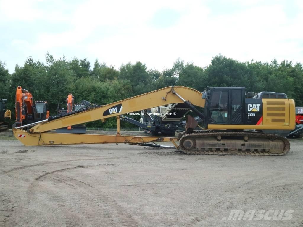 CAT 329 EL SLR Uzun bomlu ekskavatörler