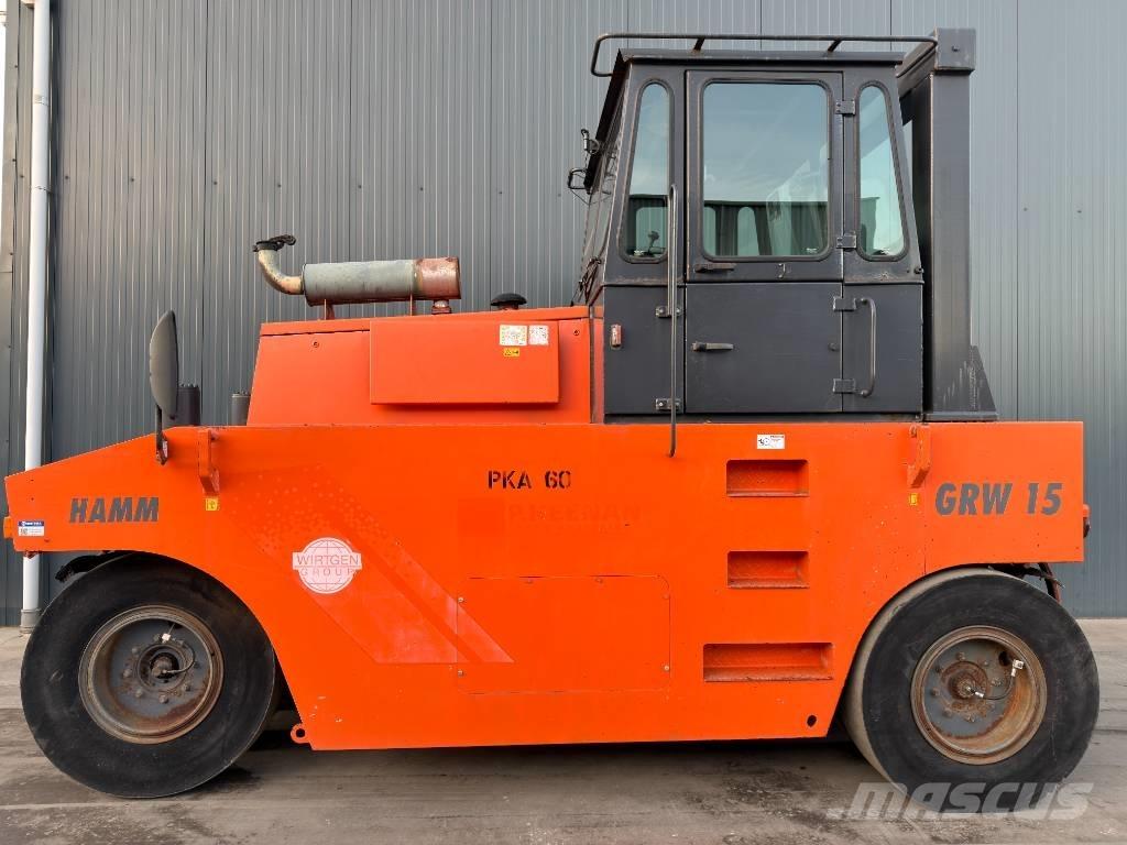 Hamm GRW15 Pnömatik lastikli silindirler