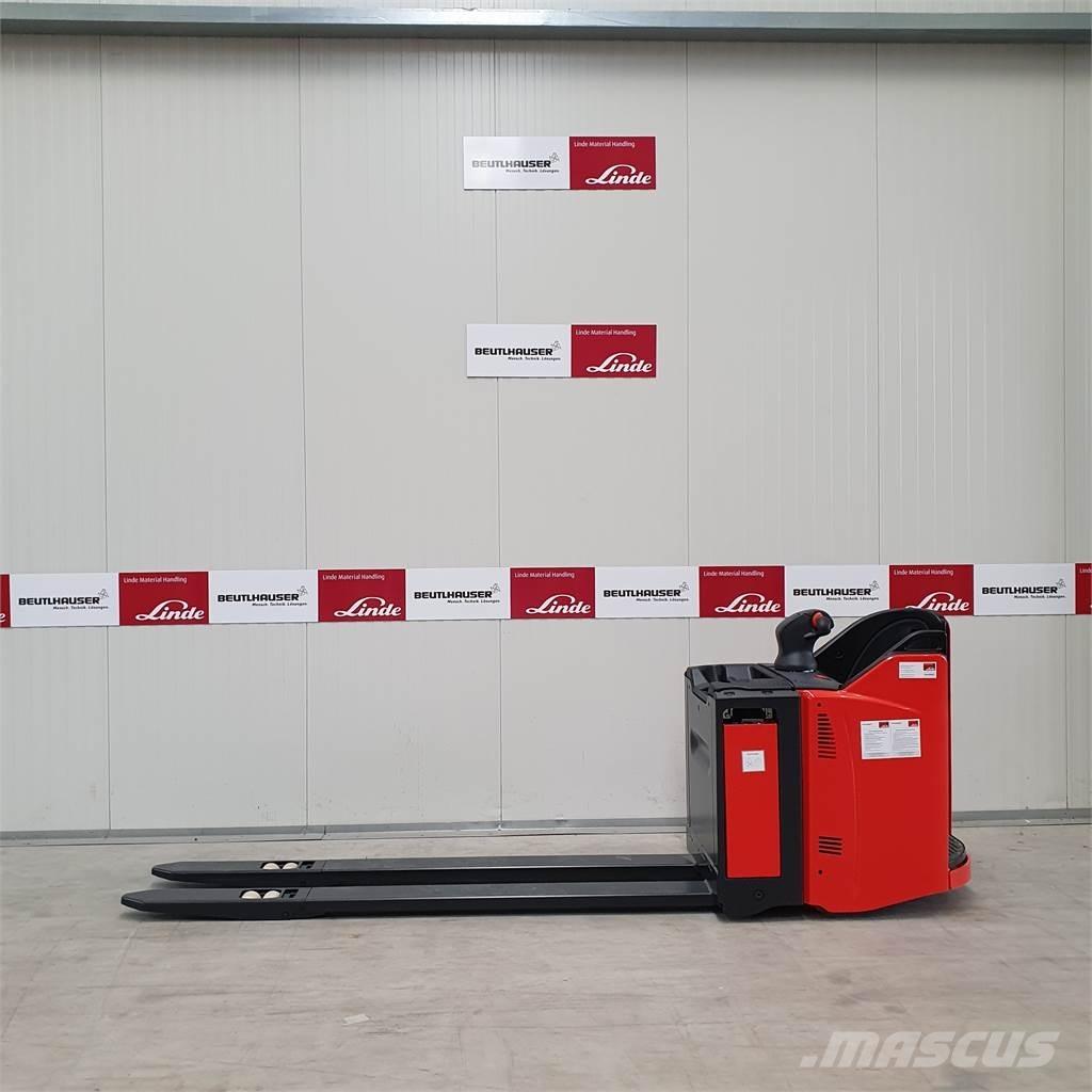 Linde T20SP lang Yaya kumandali istif makinasi