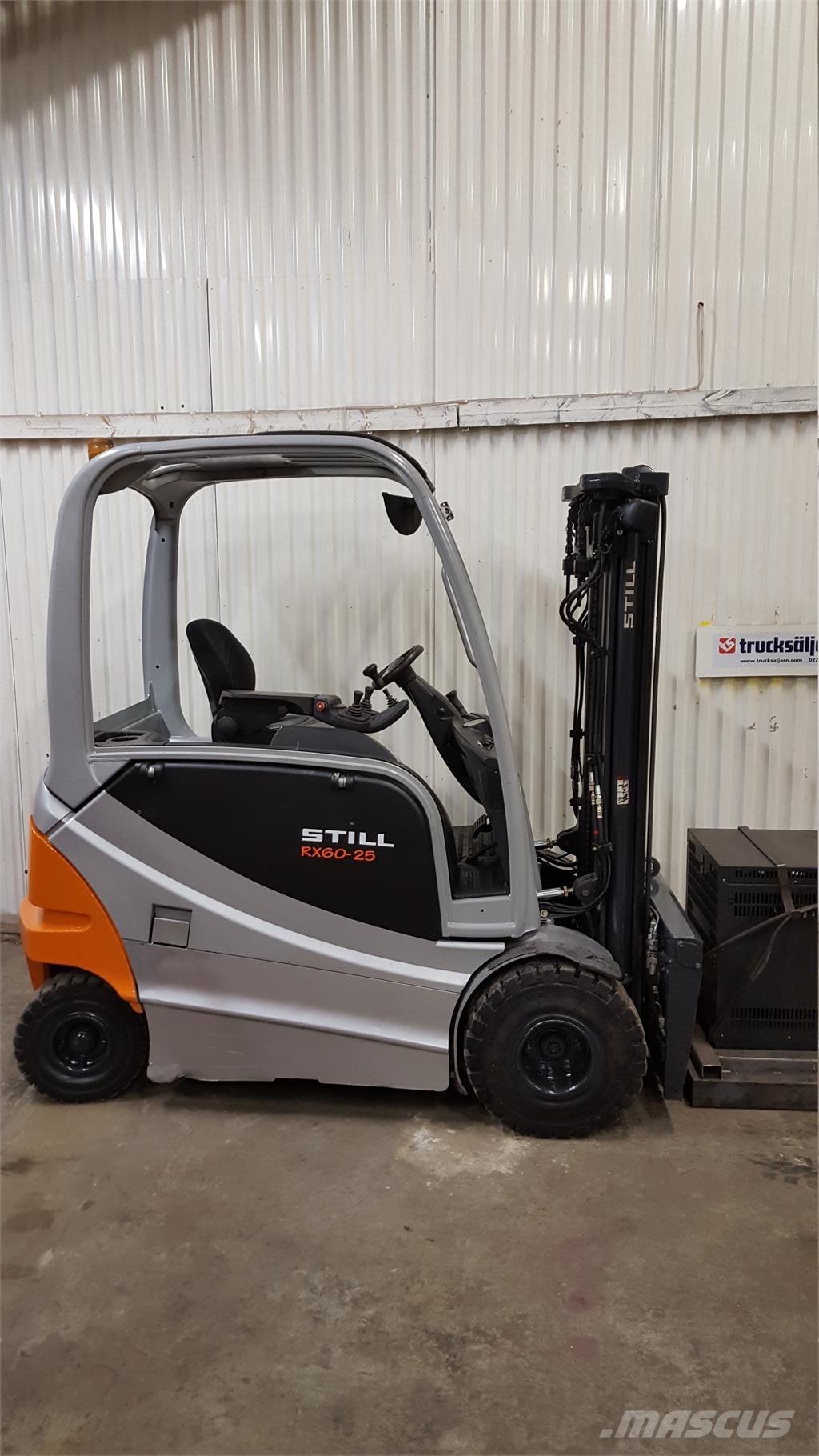 Still RX60-25 Elektrikli forkliftler