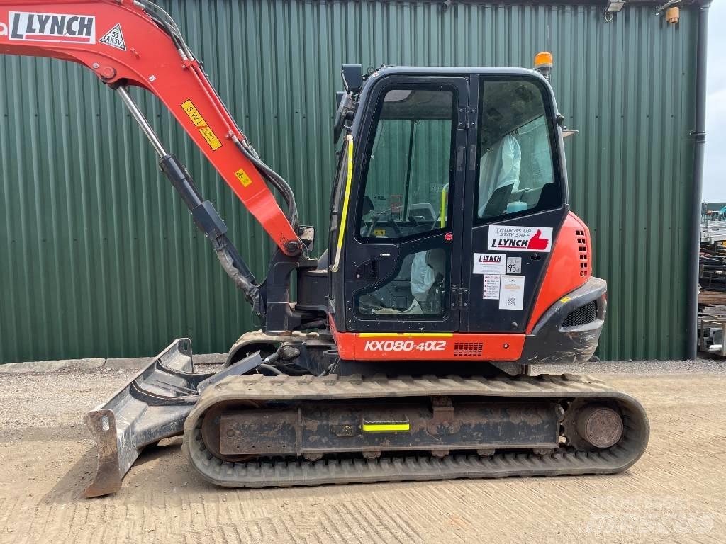 Kubota KX 080 Midi ekskavatörler 7 - 12 t