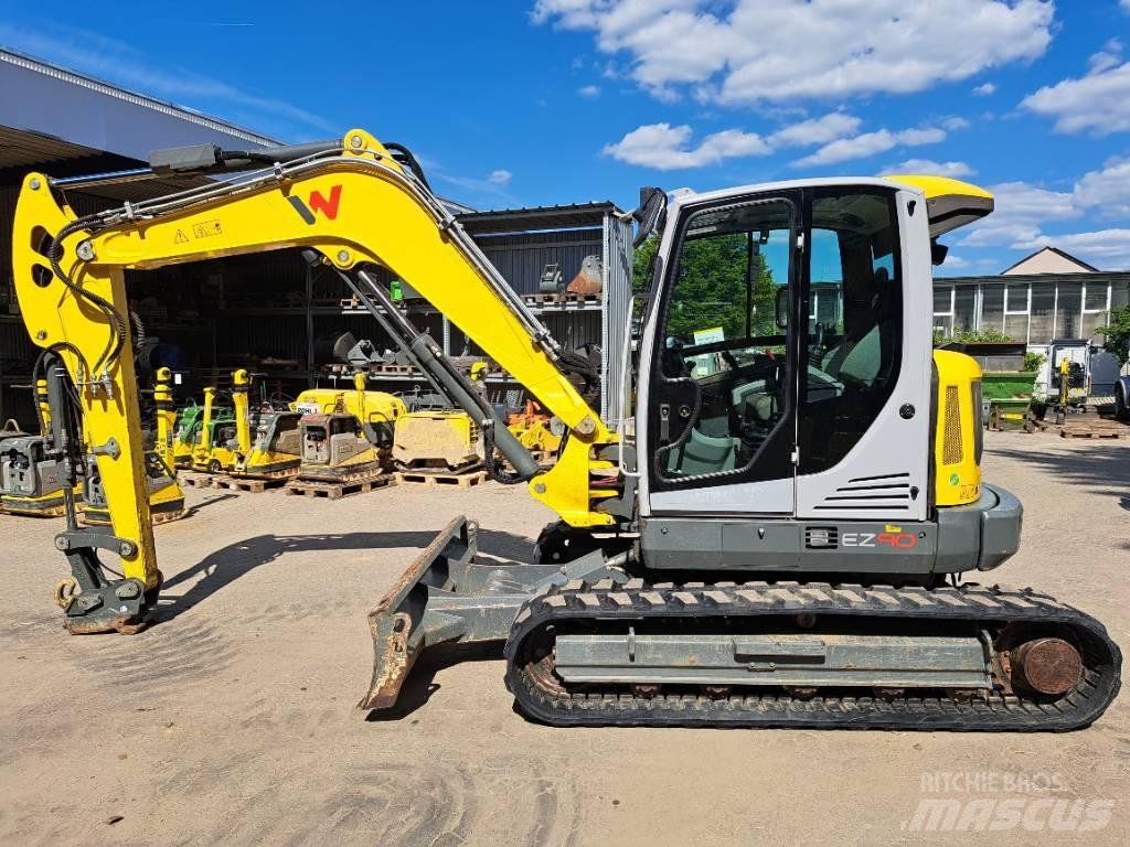 Wacker Neuson EZ80 Paletli ekskavatörler