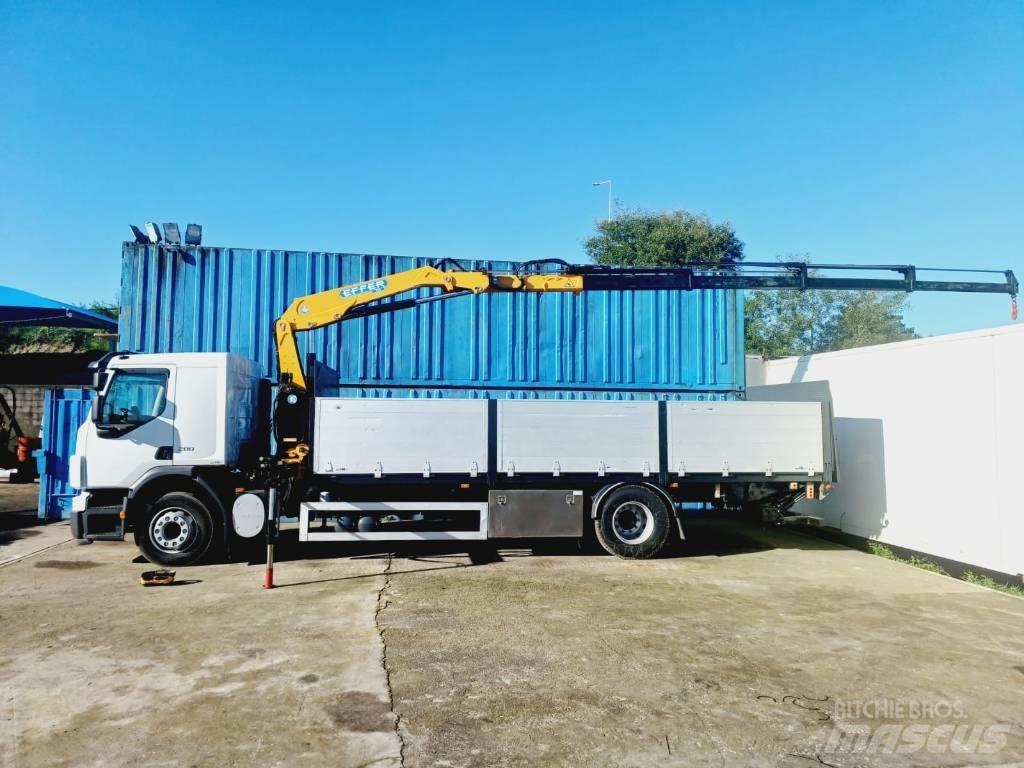 Volvo FE 280 Araç üzeri vinçler