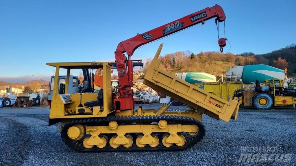 Morooka MST 800 E Paletli damperler