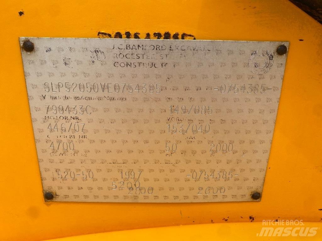 JCB 520-50 Teleskopik yükleyiciler
