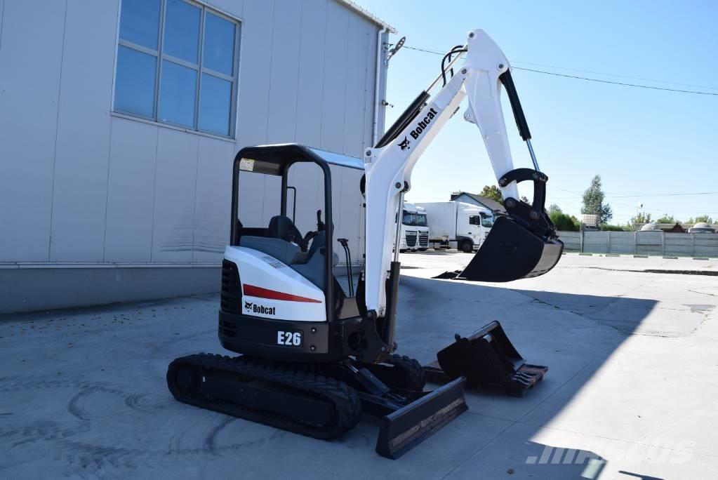 Bobcat E 26 Mini ekskavatörler, 7 tona dek