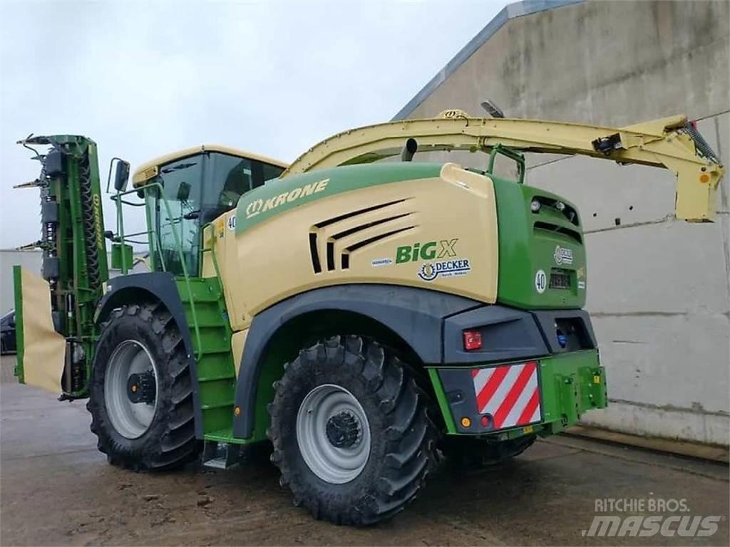Krone Big X 630 Kendi yürür silaj makinalari