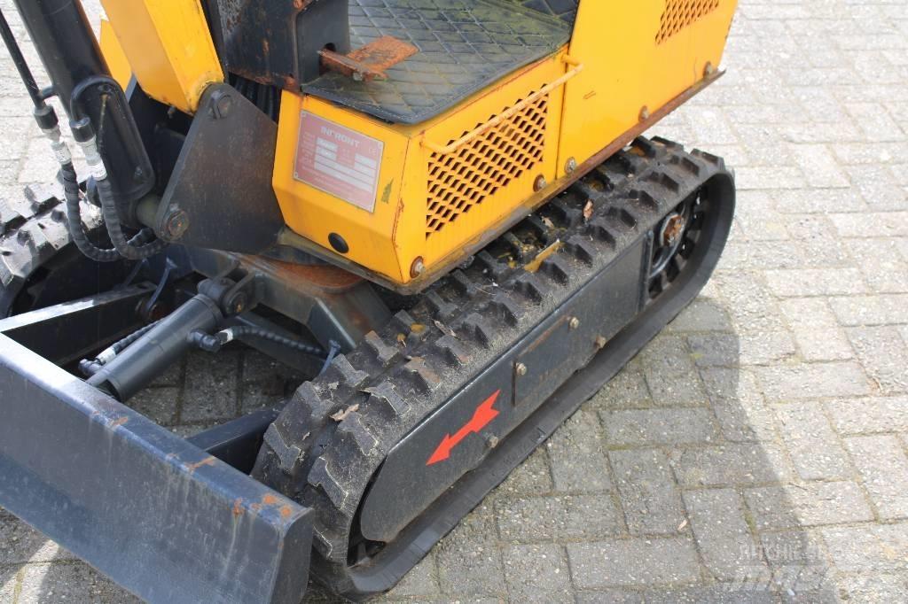 Infront YFE10 Mini ekskavatörler, 7 tona dek