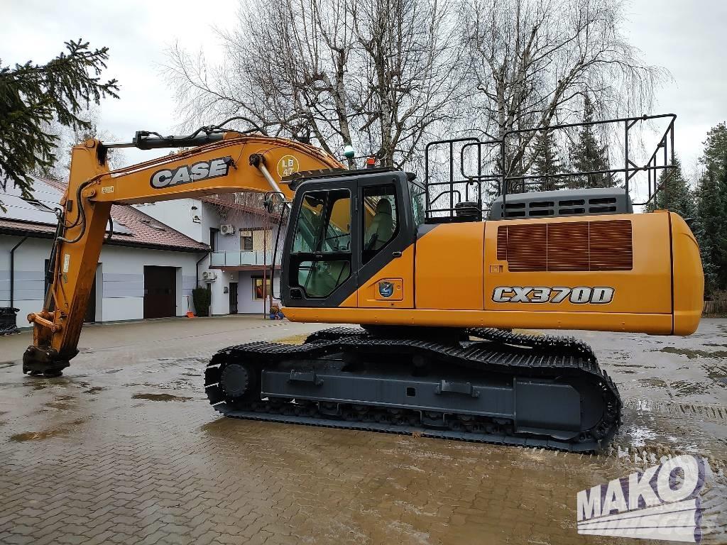 CASE CX 370 Paletli ekskavatörler