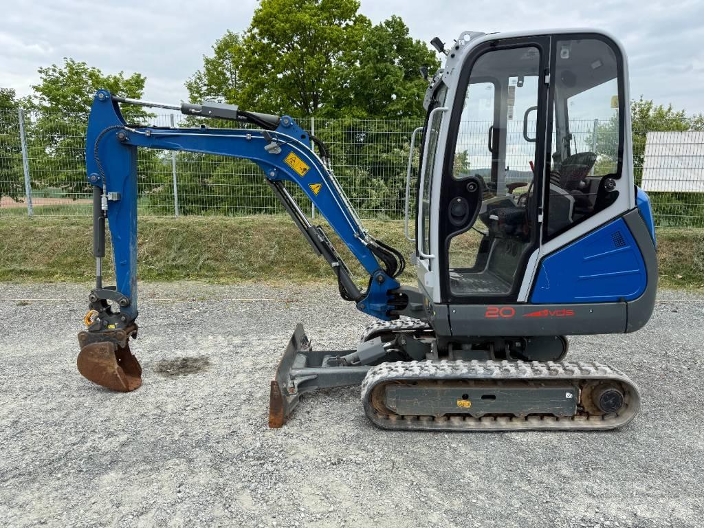 Wacker Neuson ET20 Paletli ekskavatörler