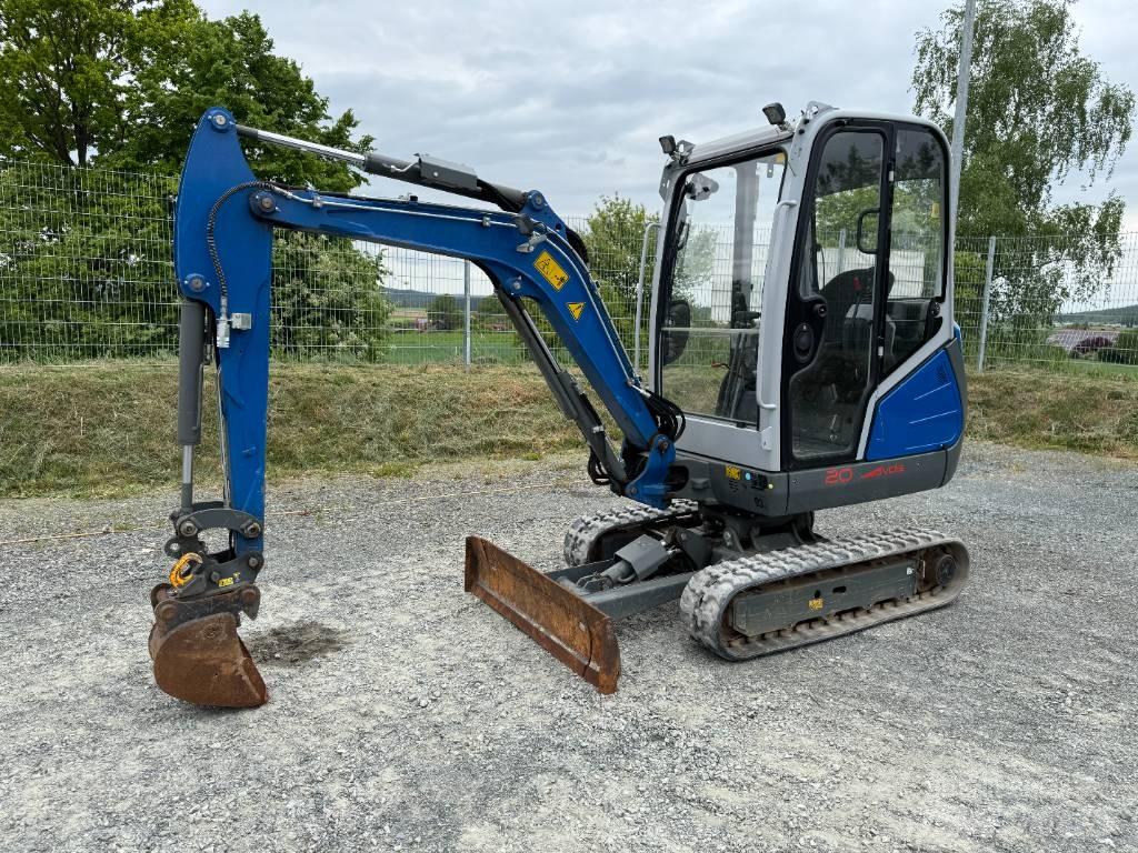 Wacker Neuson ET20 Paletli ekskavatörler