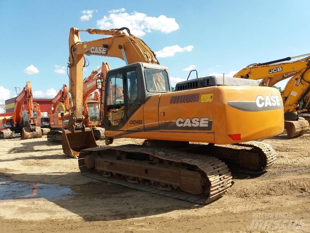 CASE CX 240 B Paletli ekskavatörler