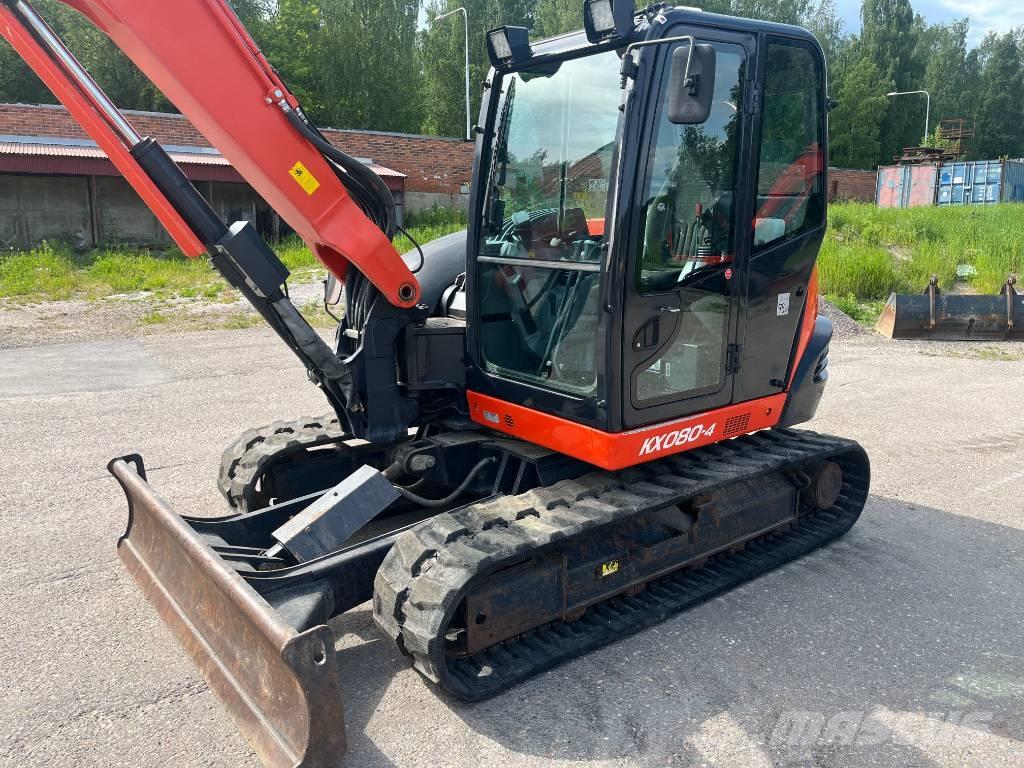 Kubota KX 080-4 Midi ekskavatörler 7 - 12 t