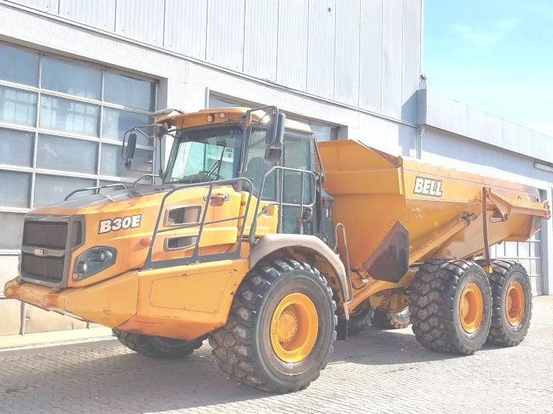 Bell B 30 E Belden kirma kaya kamyonu