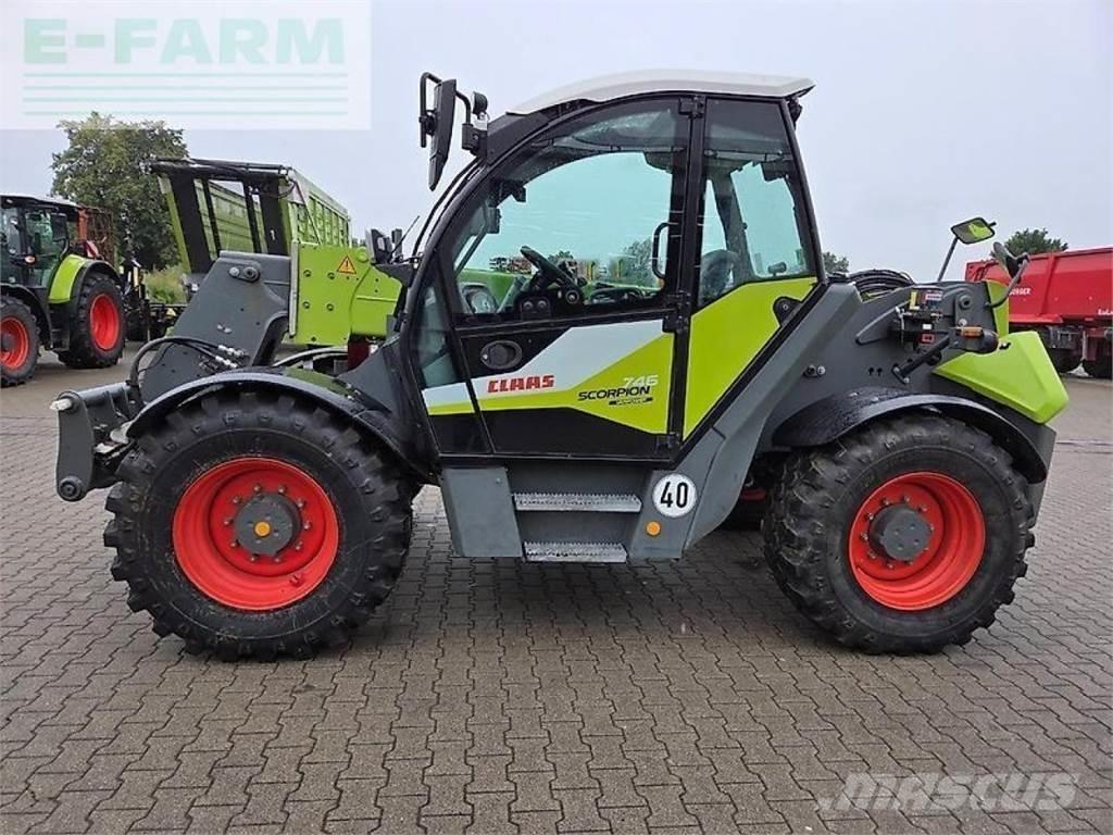 CLAAS scorpion 746 Tarimsal teleskopik yükleyiciler