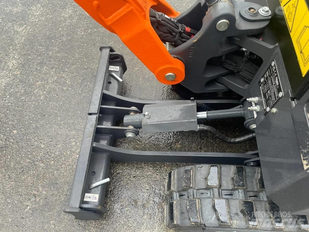 Doosan DX 10 Z Mini ekskavatörler, 7 tona dek