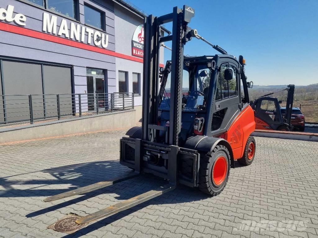 Linde H45T-02 LPG'li forkliftler