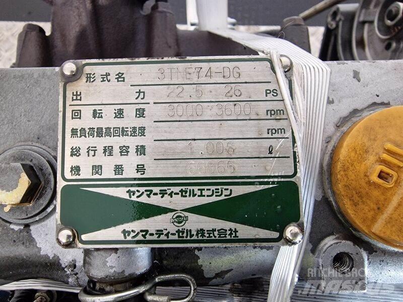 Yanmar 3TNE74-DG Motorlar