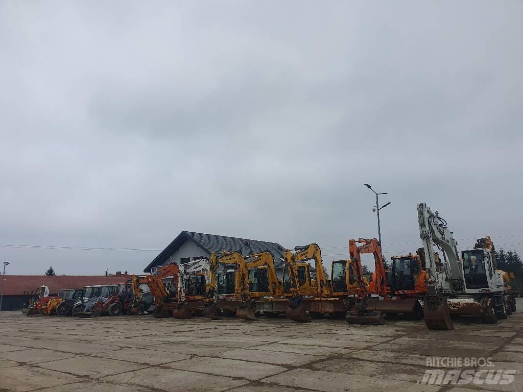 Mecalac 12 M TX Lastik tekerli ekskavatörler