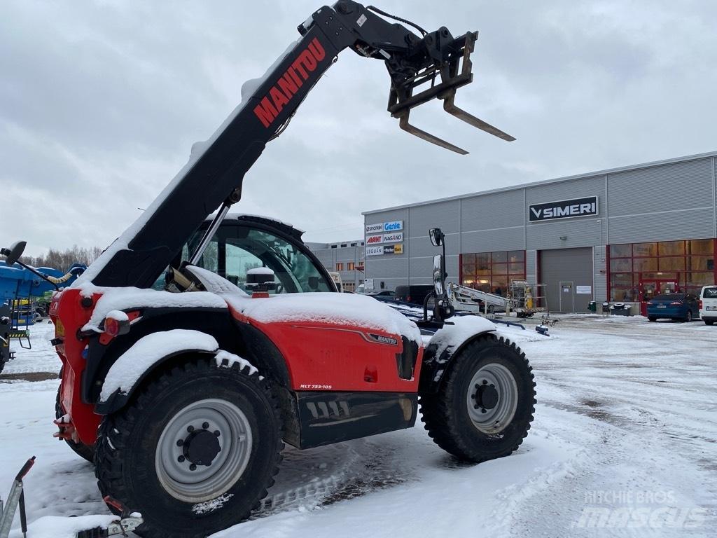 Manitou mt 733-105 Teleskopik yükleyiciler