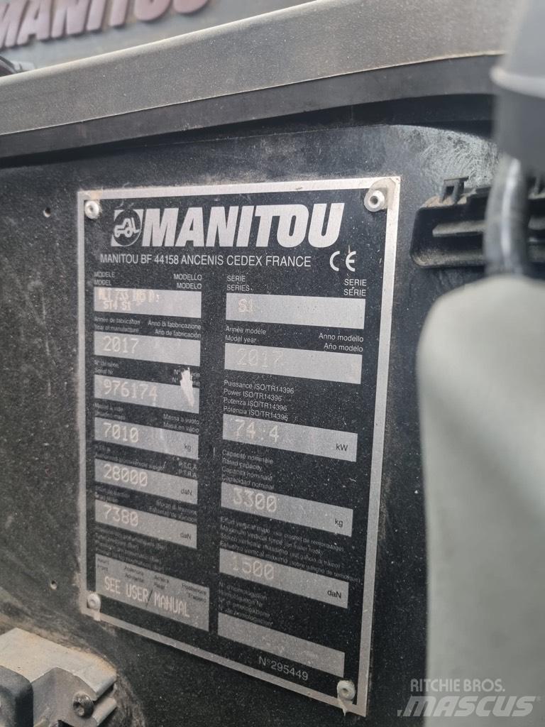 Manitou mt 733-105 Teleskopik yükleyiciler