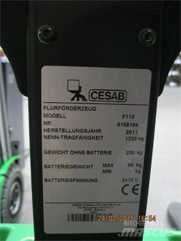 Cesab P213 1,3 to Düsük seviye kaldirici