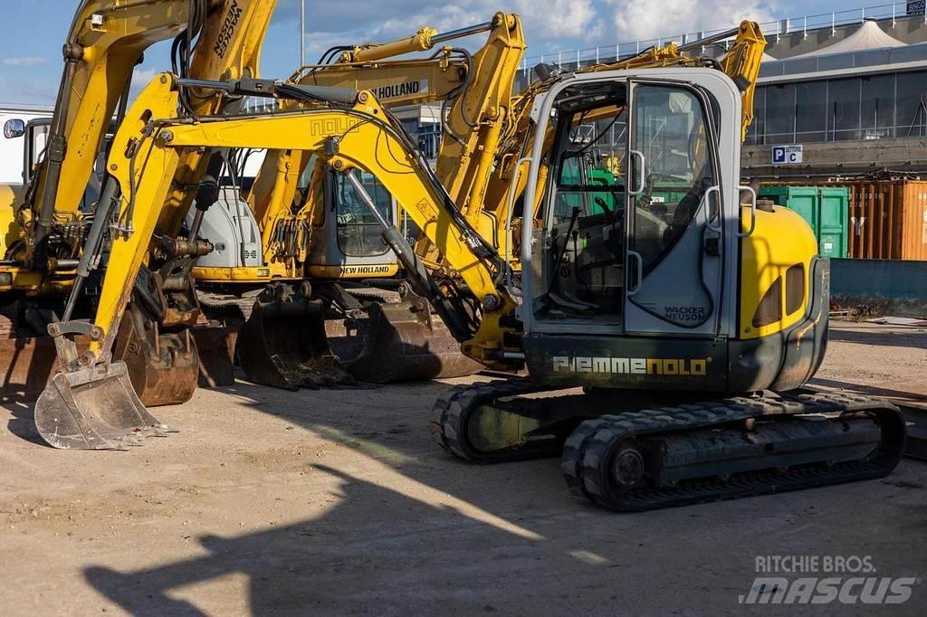 Wacker Neuson EZ53 Mini ekskavatörler, 7 tona dek