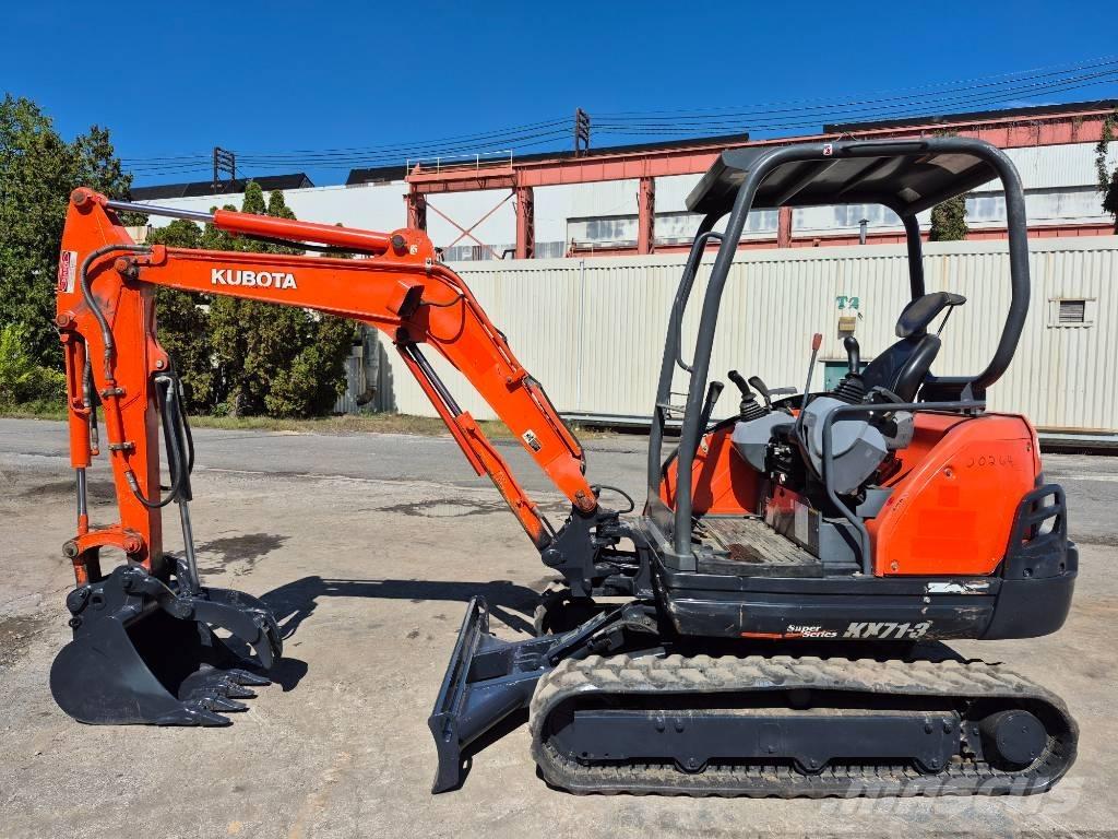 Kubota KX 71-3 Mini ekskavatörler, 7 tona dek