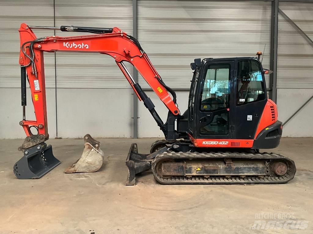 Kubota KX 080-4 A 2 Midi ekskavatörler 7 - 12 t